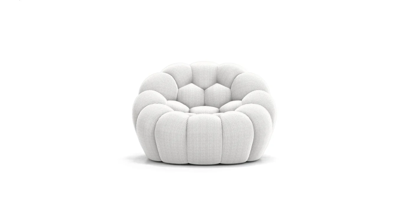 Fauteuil Bubble Rochebobois - Blanc